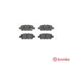 Juego de 4 pastillas de freno BREMBO P 56 068
