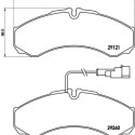 Juego de 4 pastillas de freno BREMBO P 56 069