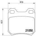 Juego de 4 pastillas de freno BREMBO P 59 014