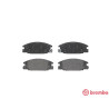Juego de 4 pastillas de freno BREMBO P 59 015