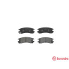 Juego de 4 pastillas de freno BREMBO P 59 027