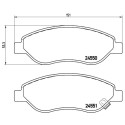 Juego de 4 pastillas de freno BREMBO P 59 053