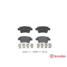 Juego de 4 pastillas de freno BREMBO P 59 057
