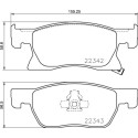 Juego de 4 pastillas de freno BREMBO P 59 092