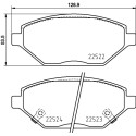 Juego de 4 pastillas de freno BREMBO P 59 093