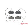 Juego de 4 pastillas de freno BREMBO P 61 050