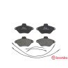 Juego de 4 pastillas de freno BREMBO P 61 053