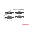 Juego de 4 pastillas de freno BREMBO P 61 054