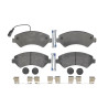 Juego de 4 pastillas de freno BREMBO P 61 093