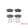 Juego de 4 pastillas de freno BREMBO P 61 095