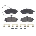 Juego de 4 pastillas de freno BREMBO P 61 096