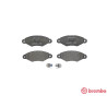 Juego de 4 pastillas de freno BREMBO P 61 098