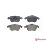 Juego de 4 pastillas de freno BREMBO P 61 117