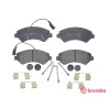 Juego de 4 pastillas de freno BREMBO P 61 118