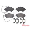 Juego de 4 pastillas de freno BREMBO P 61 119