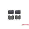 Juego de 4 pastillas de freno BREMBO P 65 002