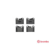 Juego de 4 pastillas de freno BREMBO P 65 003