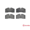 Juego de 4 pastillas de freno BREMBO P 65 005