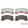 Juego de 4 pastillas de freno BREMBO P 65 017