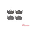 Juego de 4 pastillas de freno BREMBO P 65 028