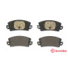 Juego de 4 pastillas de freno BREMBO P 68 002