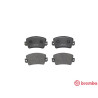Juego de 4 pastillas de freno BREMBO P 68 007