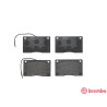Juego de 4 pastillas de freno BREMBO P 68 012