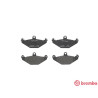 Juego de 4 pastillas de freno BREMBO P 68 017