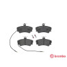 Juego de 4 pastillas de freno BREMBO P 68 019