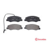 Juego de 4 pastillas de freno BREMBO P 68 061