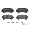 Juego de 4 pastillas de freno BREMBO P 68 067