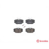 Juego de 4 pastillas de freno BREMBO P 71 004
