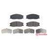 Juego de 4 pastillas de freno BREMBO P 77 002