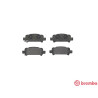 Juego de 4 pastillas de freno BREMBO P 78 011