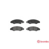 Juego de 4 pastillas de freno BREMBO P 78 012