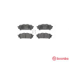 Juego de 4 pastillas de freno BREMBO P 78 014
