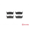 Juego de 4 pastillas de freno BREMBO P 79 003