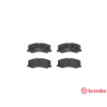 Juego de 4 pastillas de freno BREMBO P 79 004