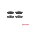 Juego de 4 pastillas de freno BREMBO P 79 008