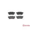 Juego de 4 pastillas de freno BREMBO P 79 012