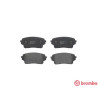 Juego de 4 pastillas de freno BREMBO P 79 019
