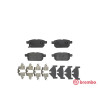 Juego de 4 pastillas de freno BREMBO P 79 029