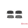 Juego de 4 pastillas de freno BREMBO P 83 016