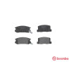Juego de 4 pastillas de freno BREMBO P 83 019