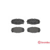 Juego de 4 pastillas de freno BREMBO P 83 020