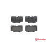 Juego de 4 pastillas de freno BREMBO P 83 025