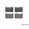 Juego de 4 pastillas de freno BREMBO P 83 039