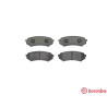 Juego de 4 pastillas de freno BREMBO P 83 049