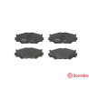 Juego de 4 pastillas de freno BREMBO P 83 074