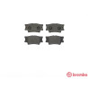 Juego de 4 pastillas de freno BREMBO P 83 089